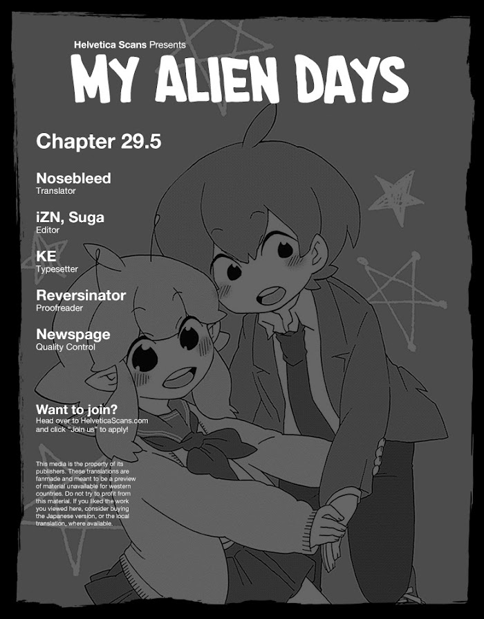 My Alien Days Webcomic Chapter 29.5 - Picture 1