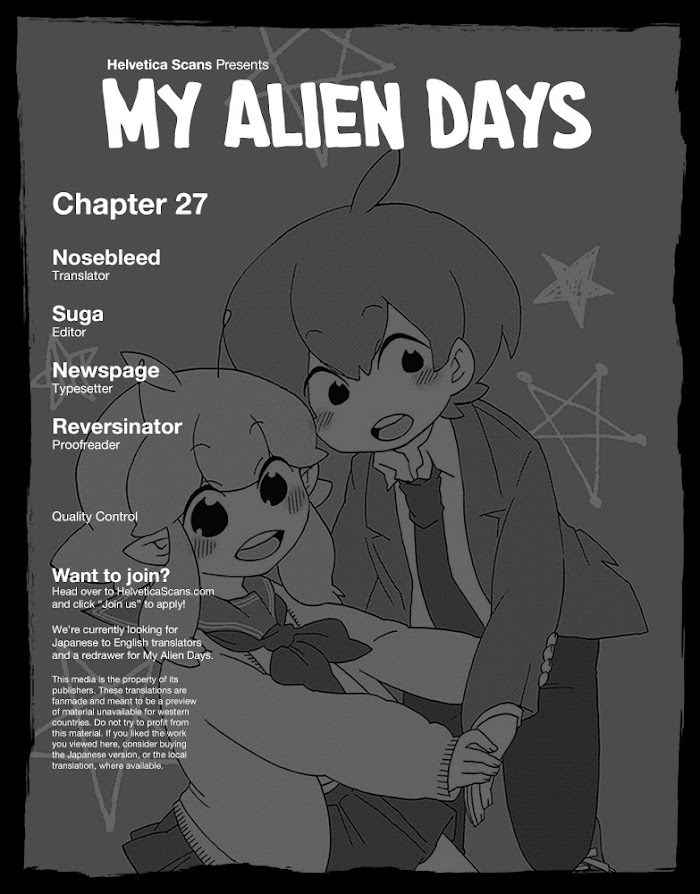 My Alien Days Webcomic Chapter 27 - Picture 1