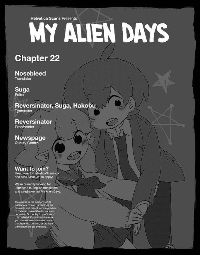 My Alien Days Webcomic Chapter 22 - Picture 1