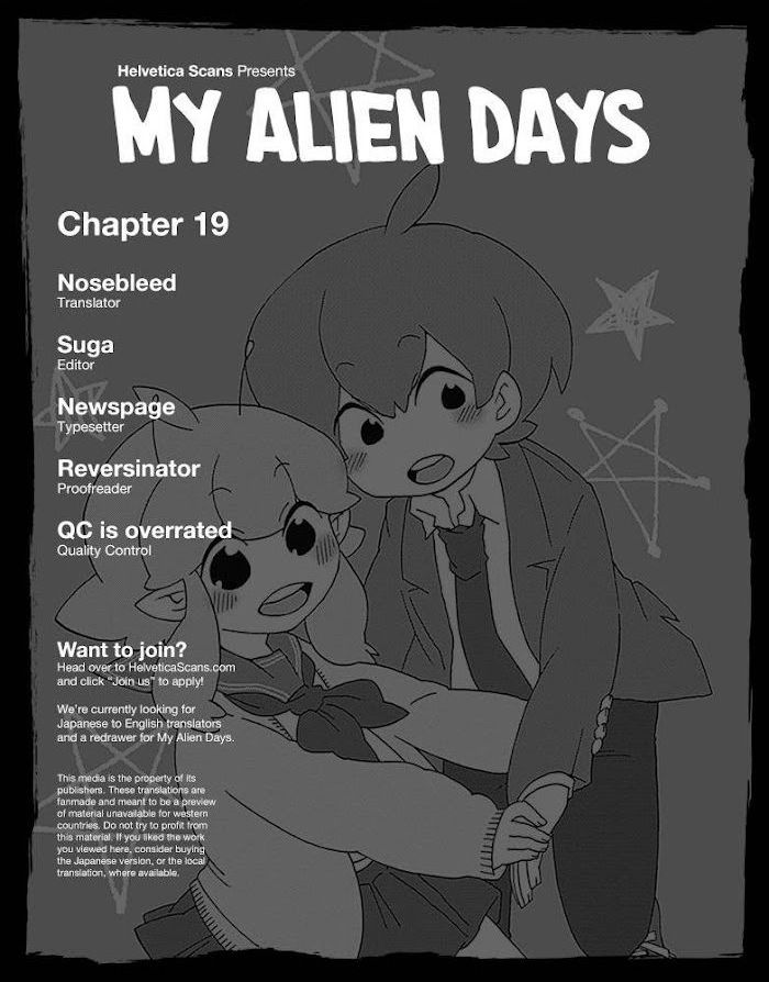 My Alien Days Webcomic Chapter 19 - Picture 1