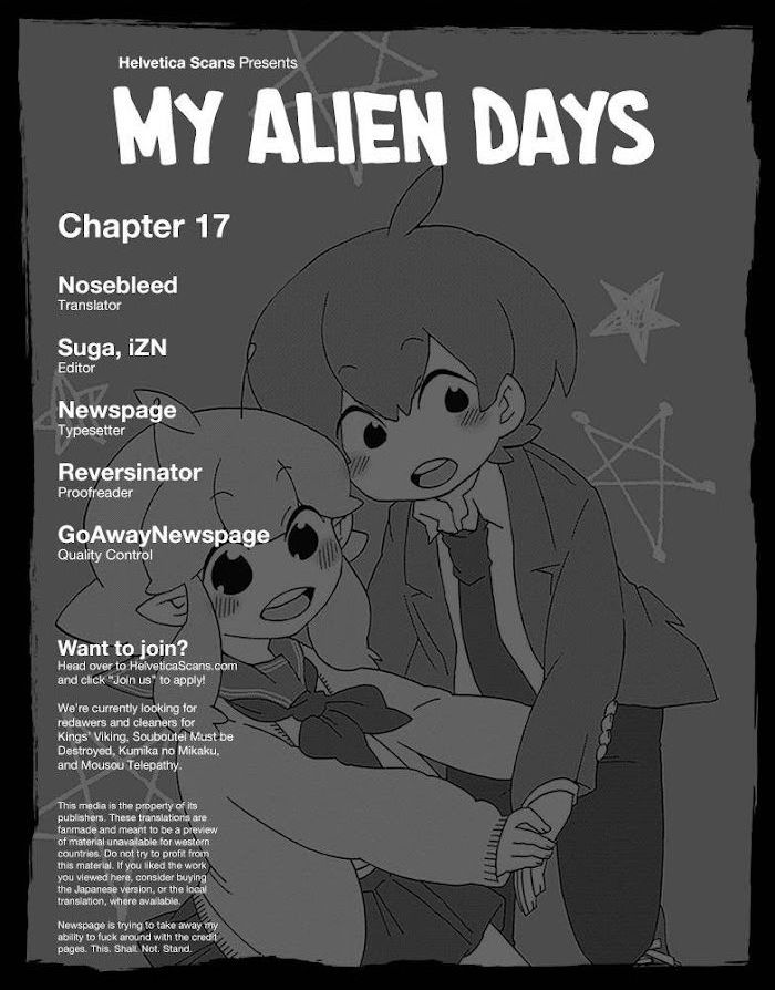 My Alien Days Webcomic Chapter 17 - Picture 1