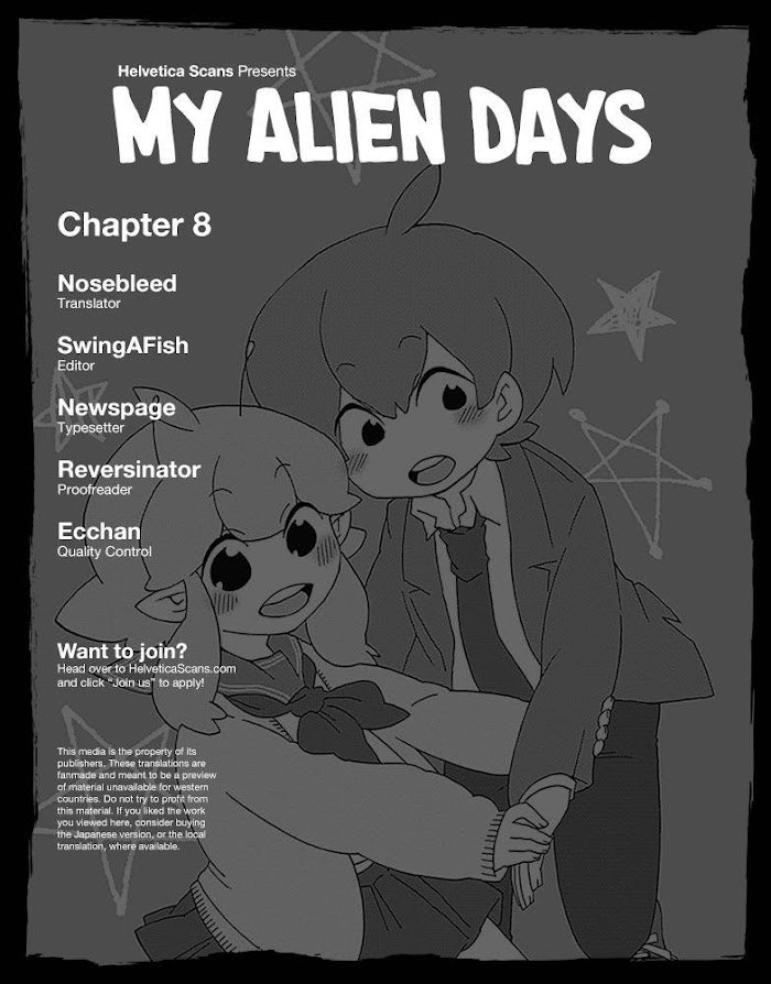 My Alien Days Webcomic Chapter 8 - Picture 1