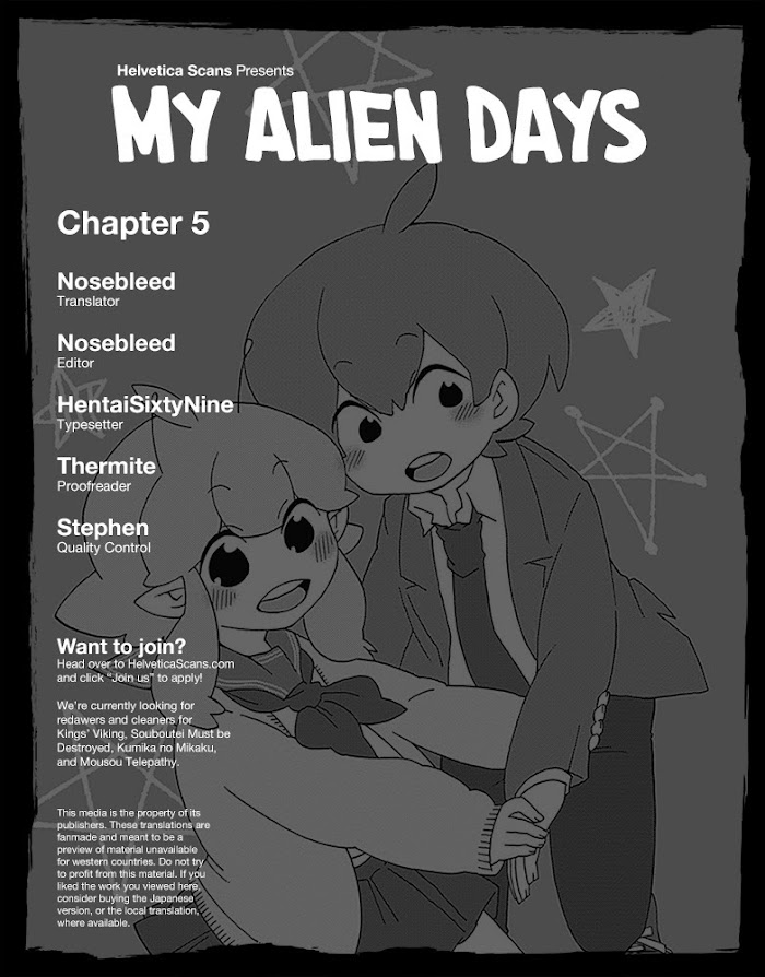 My Alien Days Webcomic Chapter 5 - Picture 1