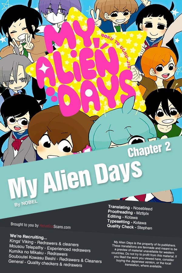 My Alien Days Webcomic Chapter 2 - Picture 1