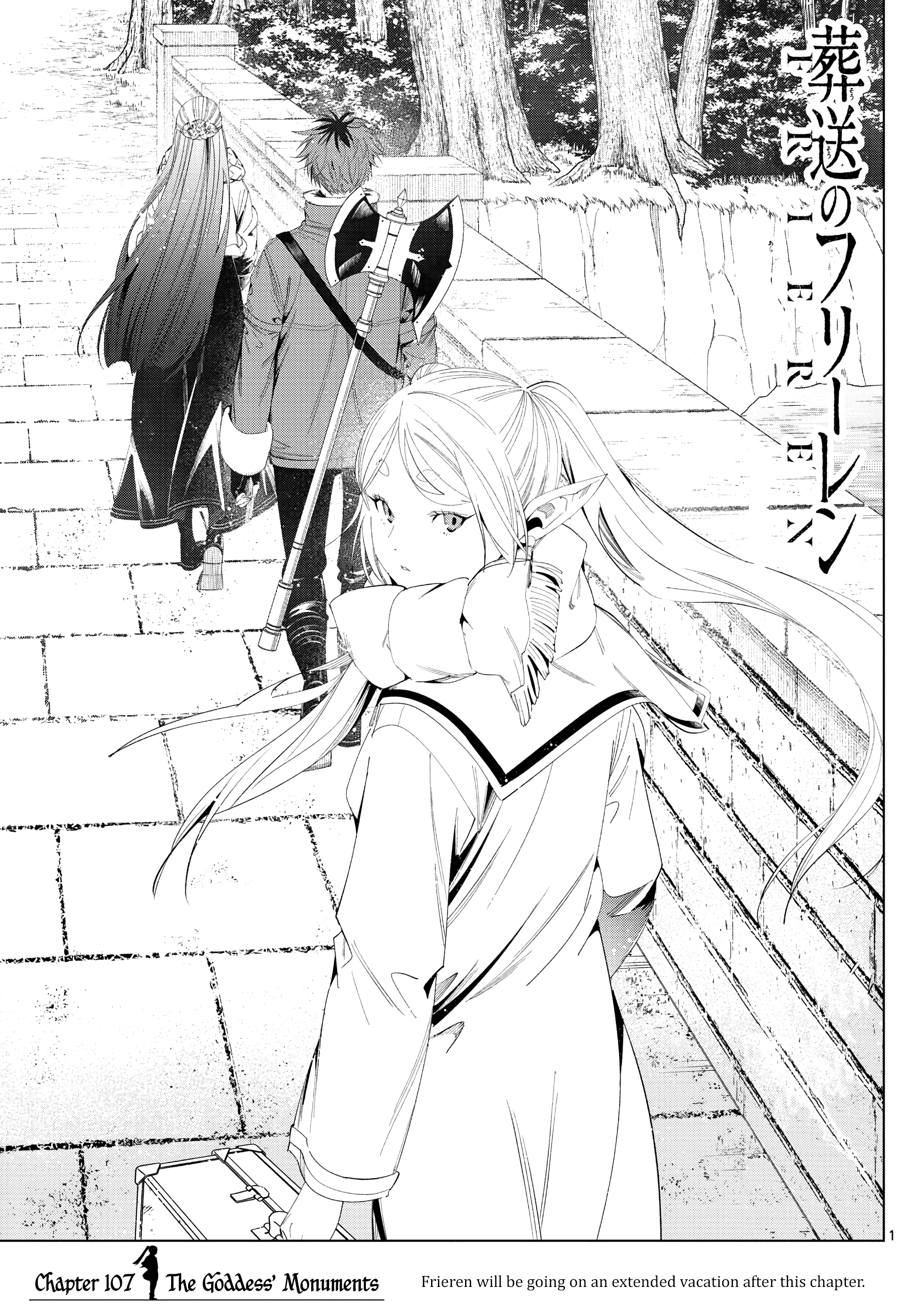 Sousou No Frieren Chapter 107: The Goddess' Monuments - Picture 1