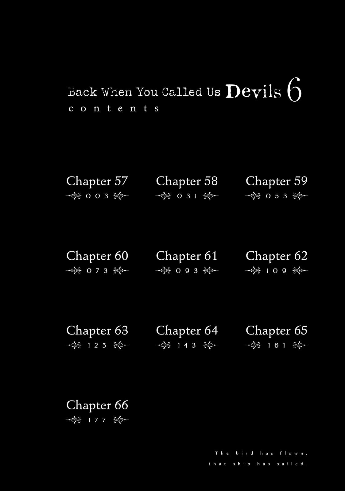 Back When You Called Us Devils Chapter 57 - Picture 3