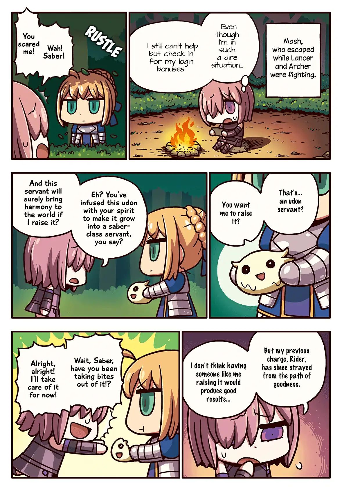 Manga De Wakaru! Fate/grand Order Vol.3 Chapter 87: The Seventh Servant - Picture 1