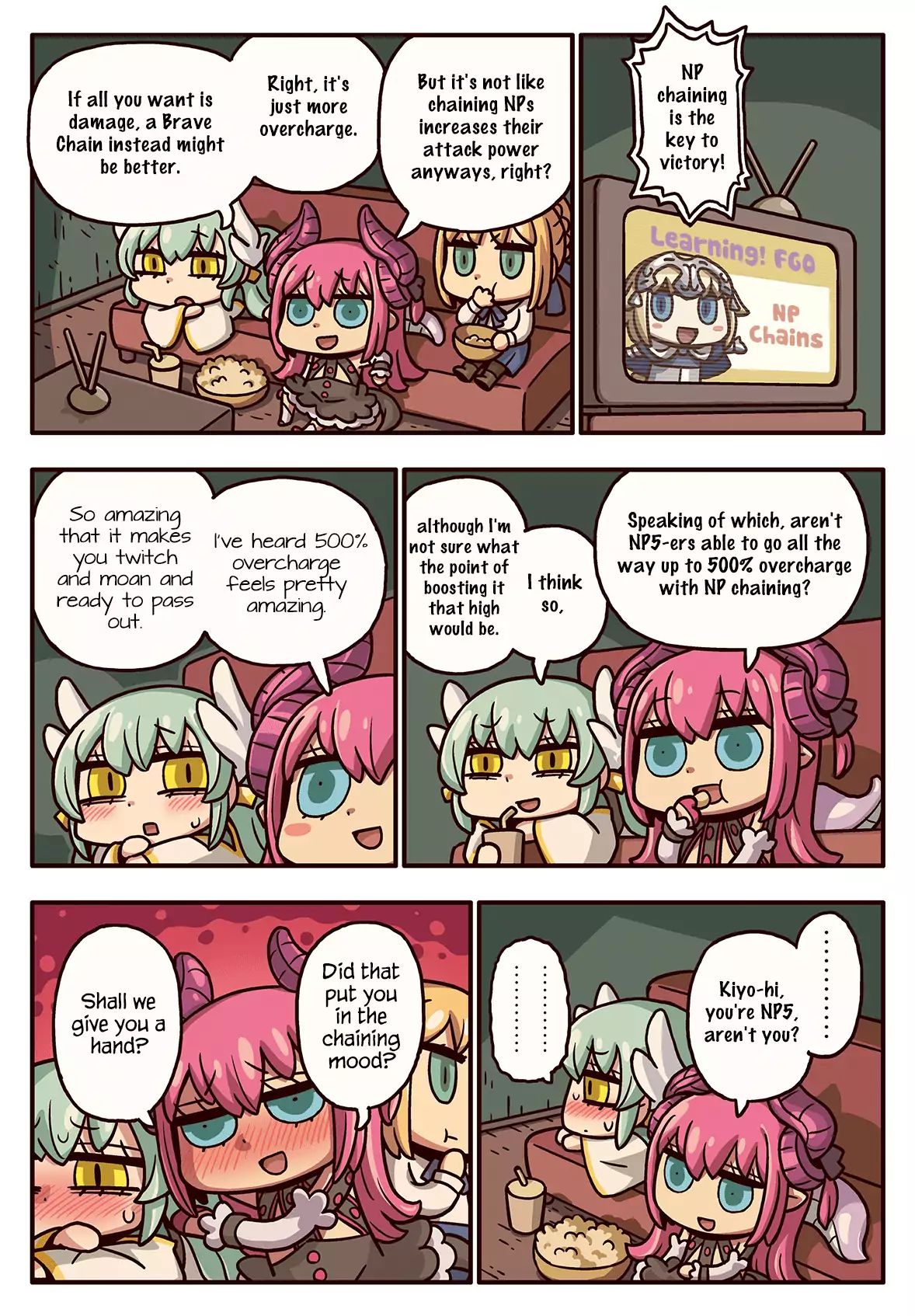 Manga De Wakaru! Fate/grand Order Vol.3 Chapter 51: The Secret Behind Np Chaining - Picture 1