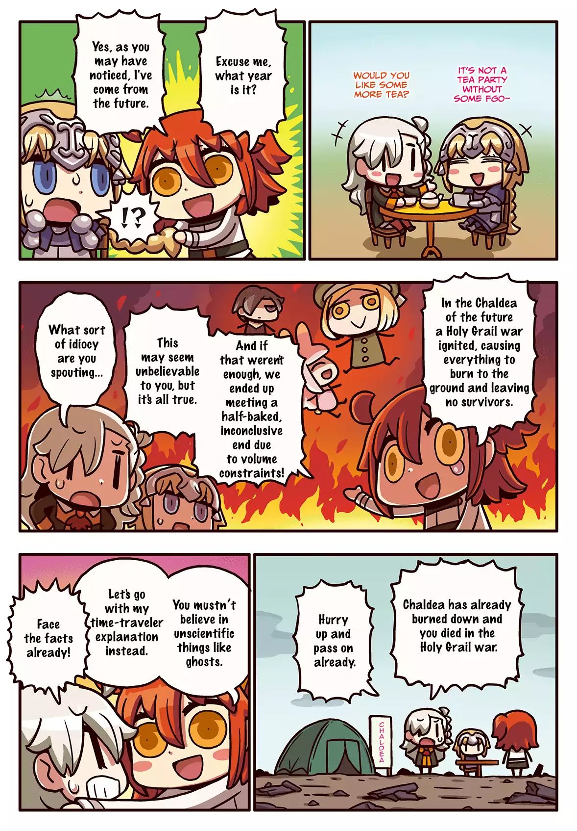 Manga De Wakaru! Fate/grand Order Vol.3 Chapter 2: What Happened After - Picture 1