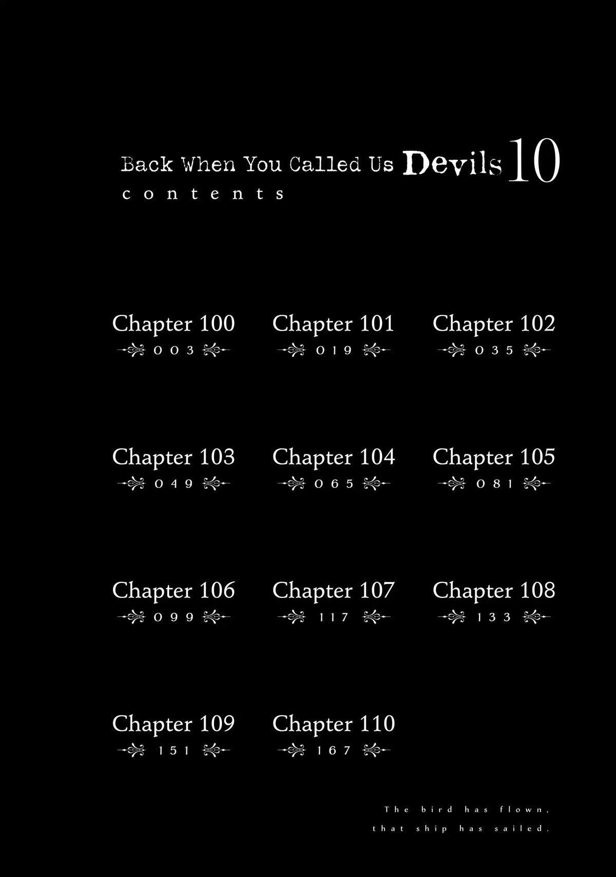 Back When You Called Us Devils Chapter 100 - Picture 3