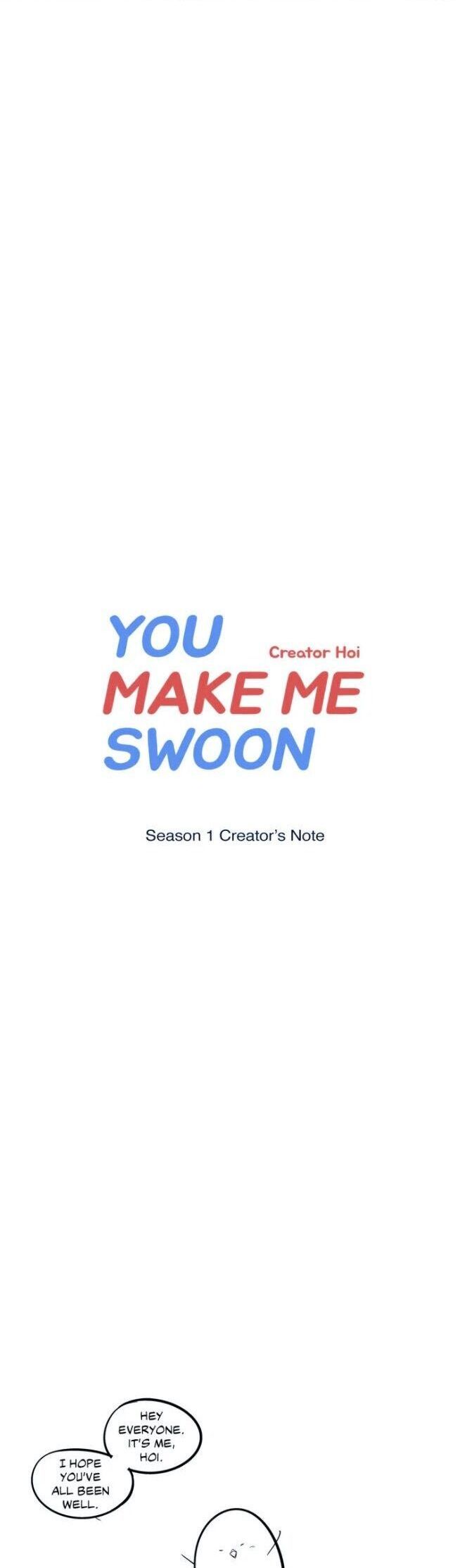 You Make Me Swoon - Page 1
