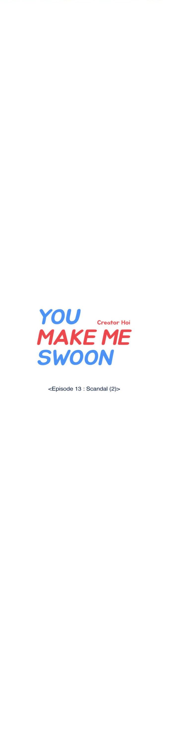 You Make Me Swoon - Page 1