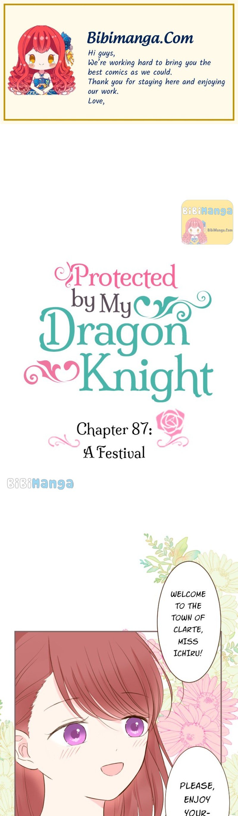 Protected By My Dragon Knight Chapter 87 - Picture 1
