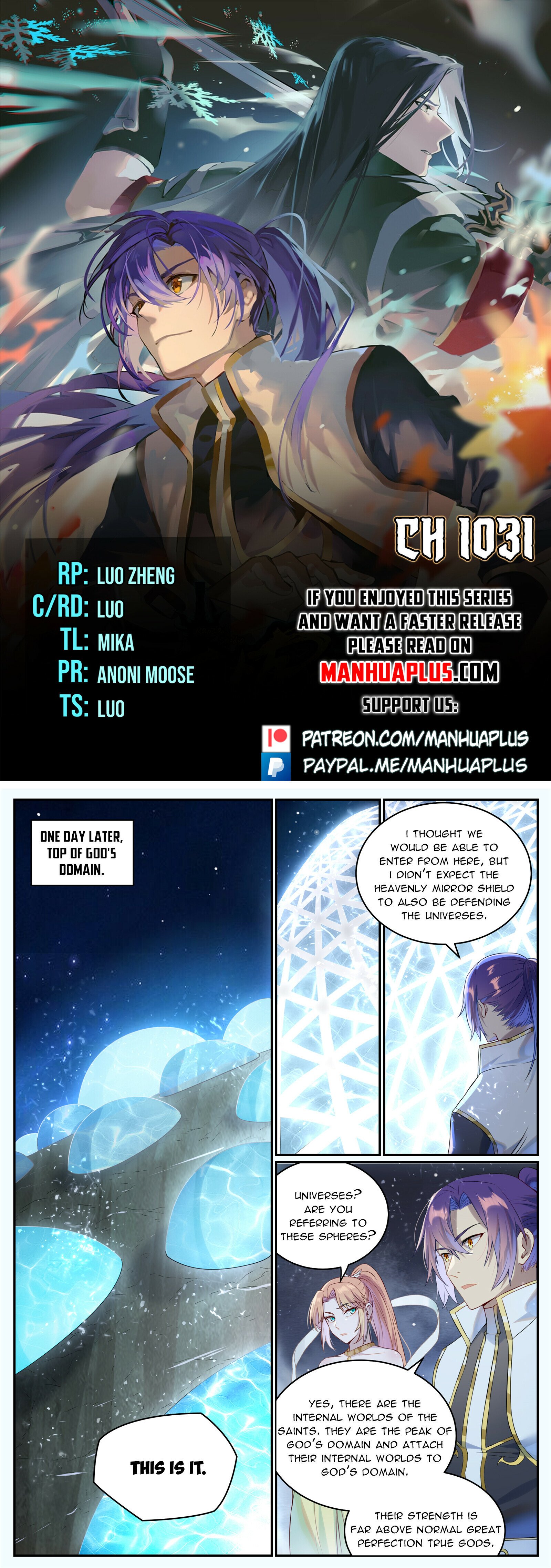 Apotheosis Chapter 1031 - Picture 1
