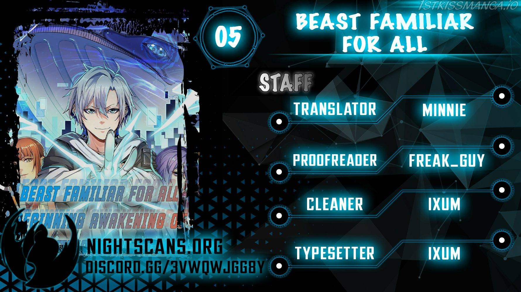 Beast Familiar For All: Beginning Awakening Of Mythical Talents Chapter 5 - Picture 1