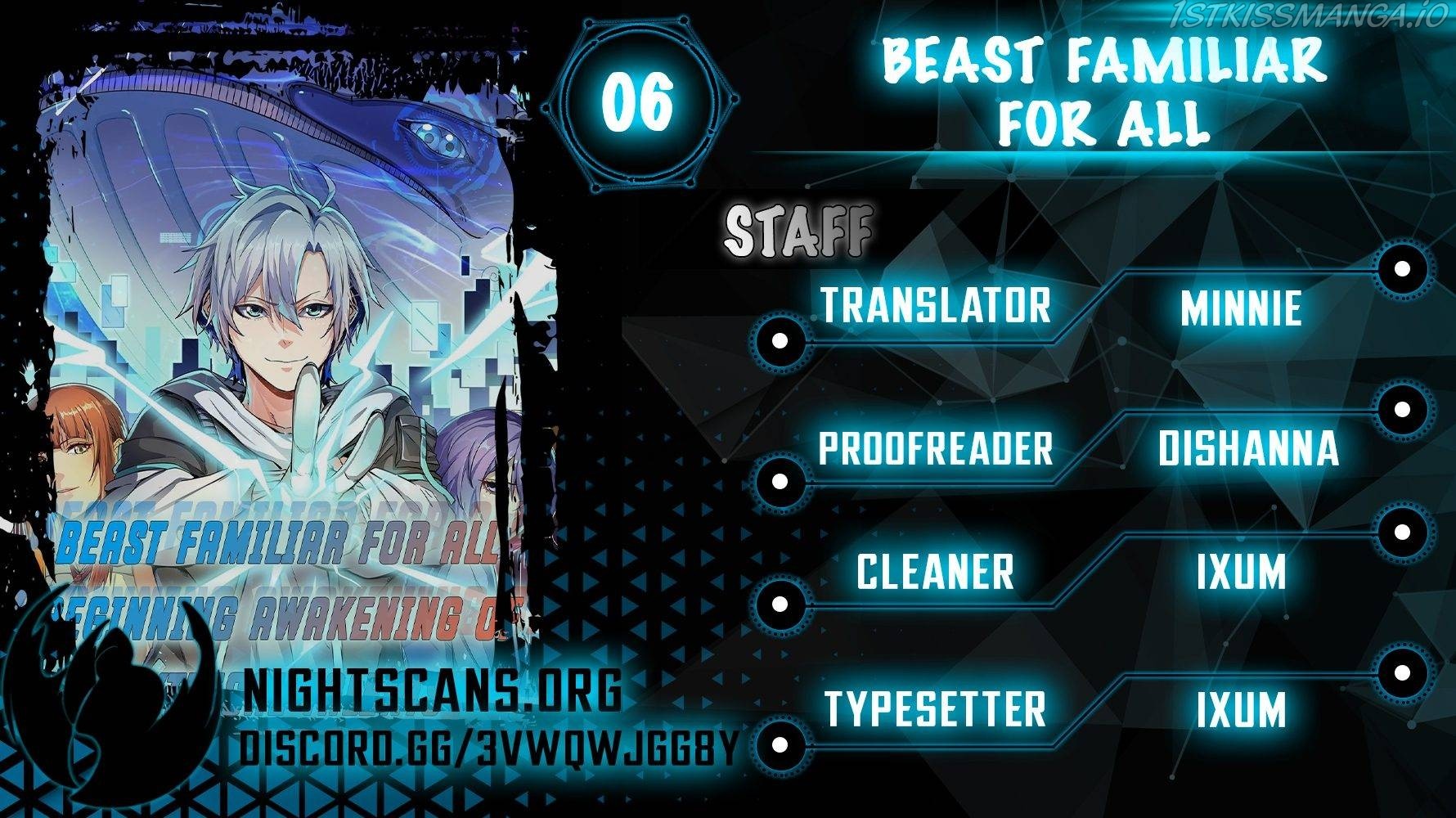 Beast Familiar For All: Beginning Awakening Of Mythical Talents Chapter 6 - Picture 1