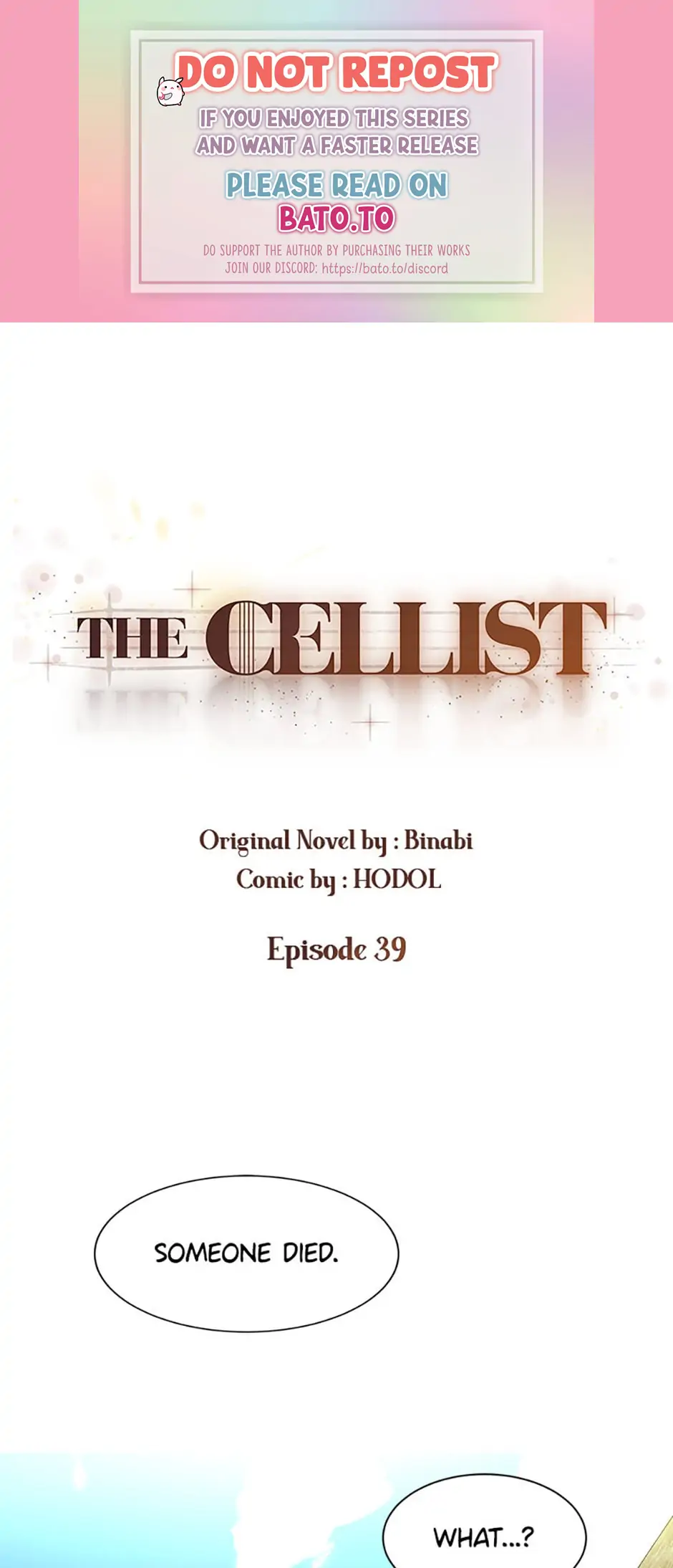 The Cellist - Page 1
