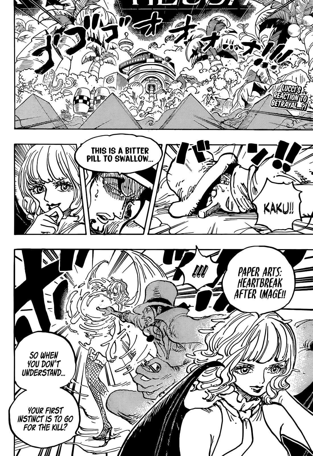 One Piece Chapter 1073: Miss Buckingham Stussy - Picture 3