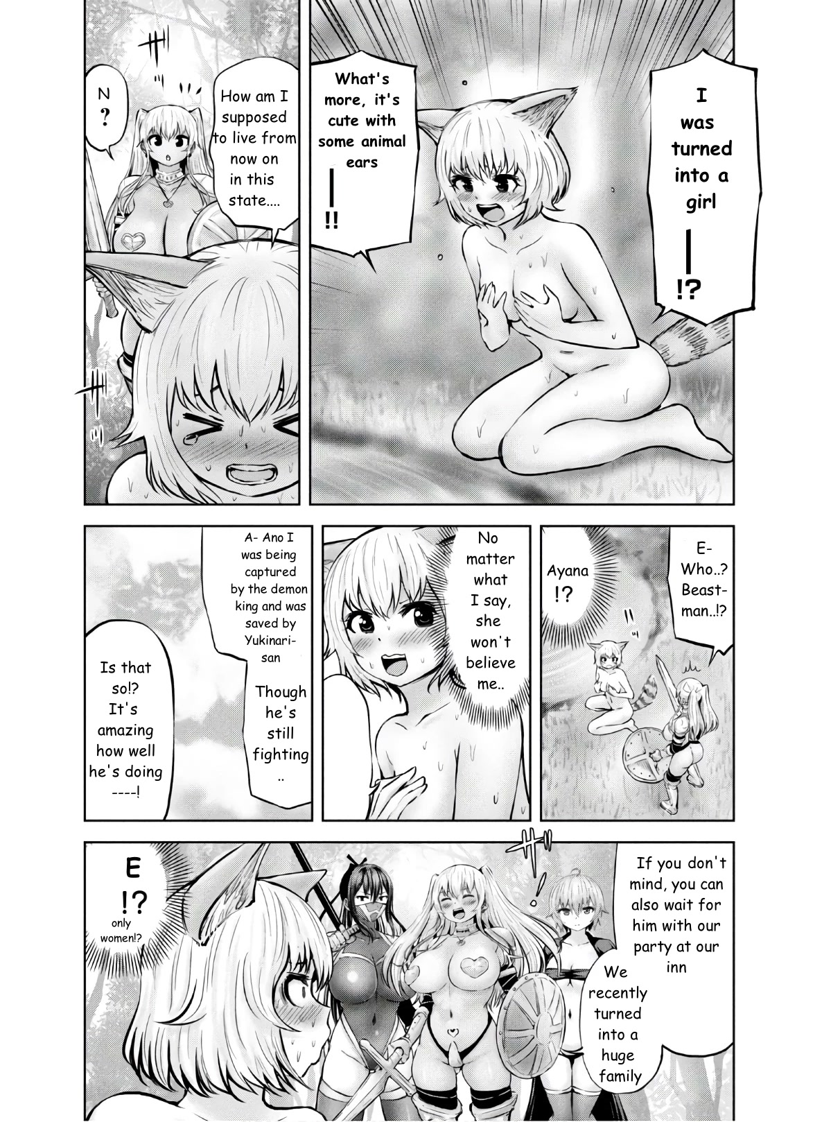 Adamasu No Majotachi Chapter 27.5: Omake Manga: Isekai Bitch ~ Reincarnation Edition ~ - Picture 2