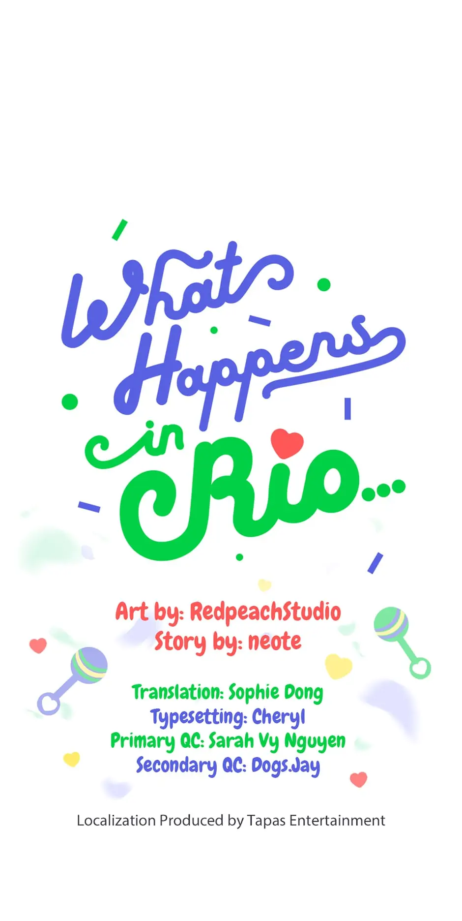 What Happens In Rio… - Page 1