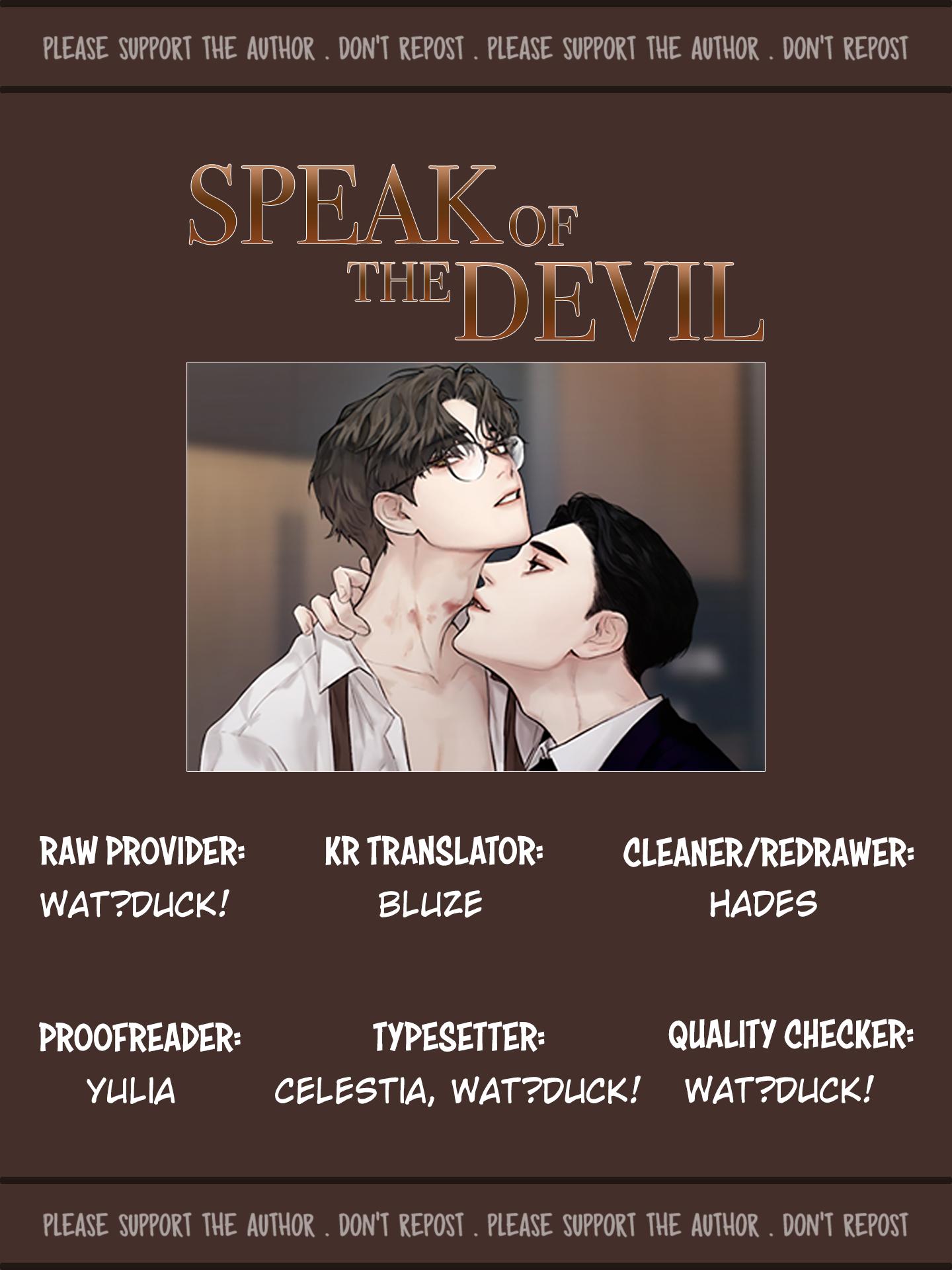 Speak Of The Devil Chapter 13 - Picture 2