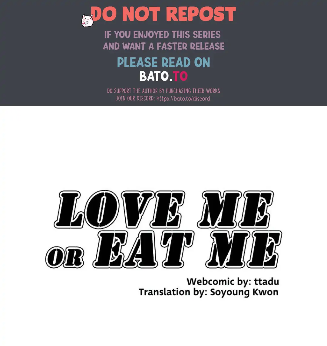 Love Me, Eat Me - Page 1