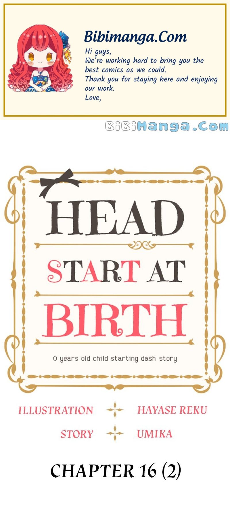 Head Start At Birth - Page 1