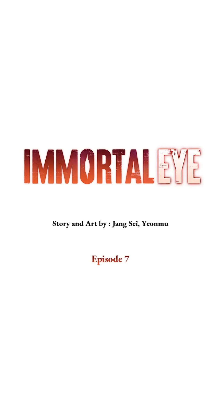 Immortal Eye - Page 1