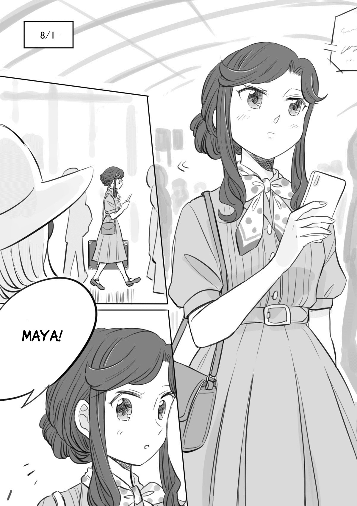 Maya And Claudine (Mayakuro) Short Comics Compilation Chapter 38: Maya Goes To France [Part 1] - Picture 1