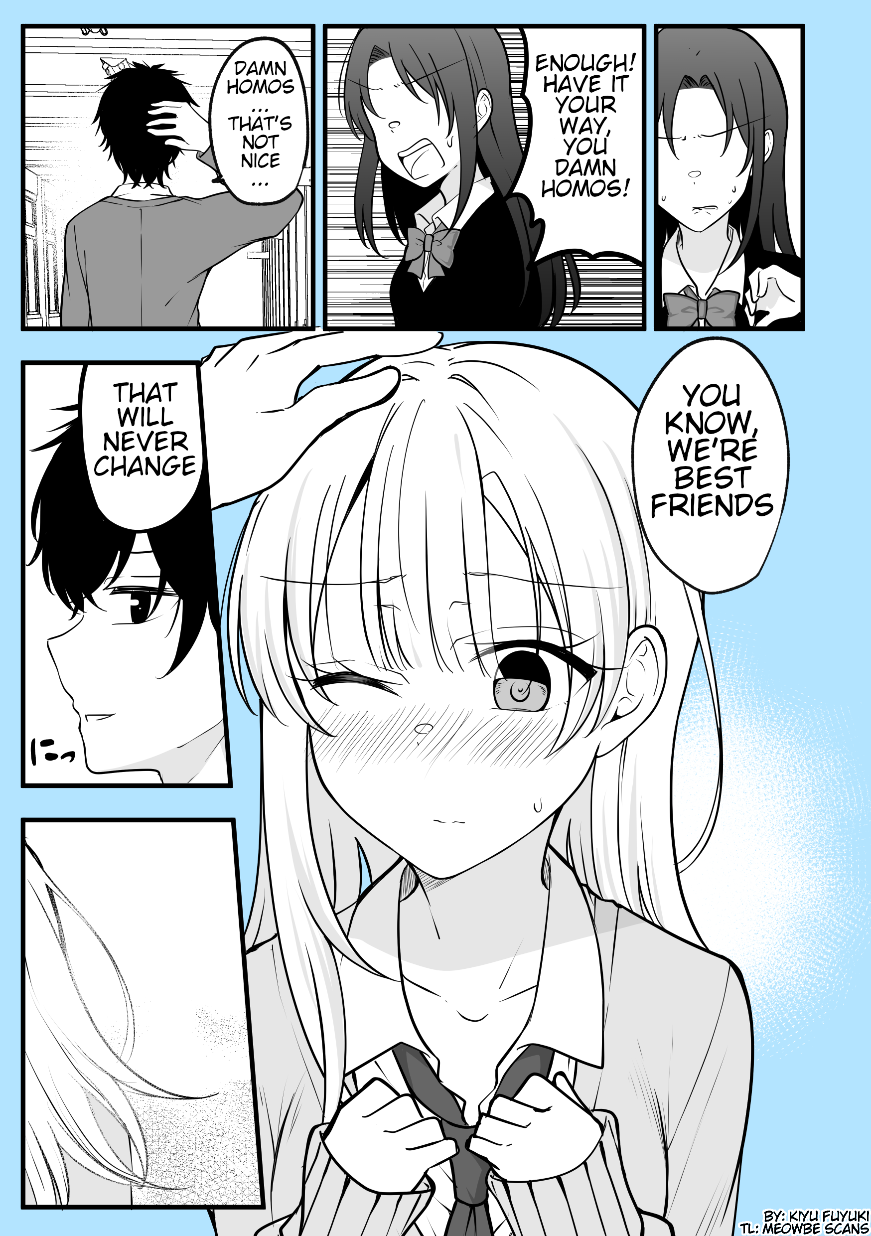 Until My Best Friend Who Became A Girl One Day Becomes Happy - Page 1