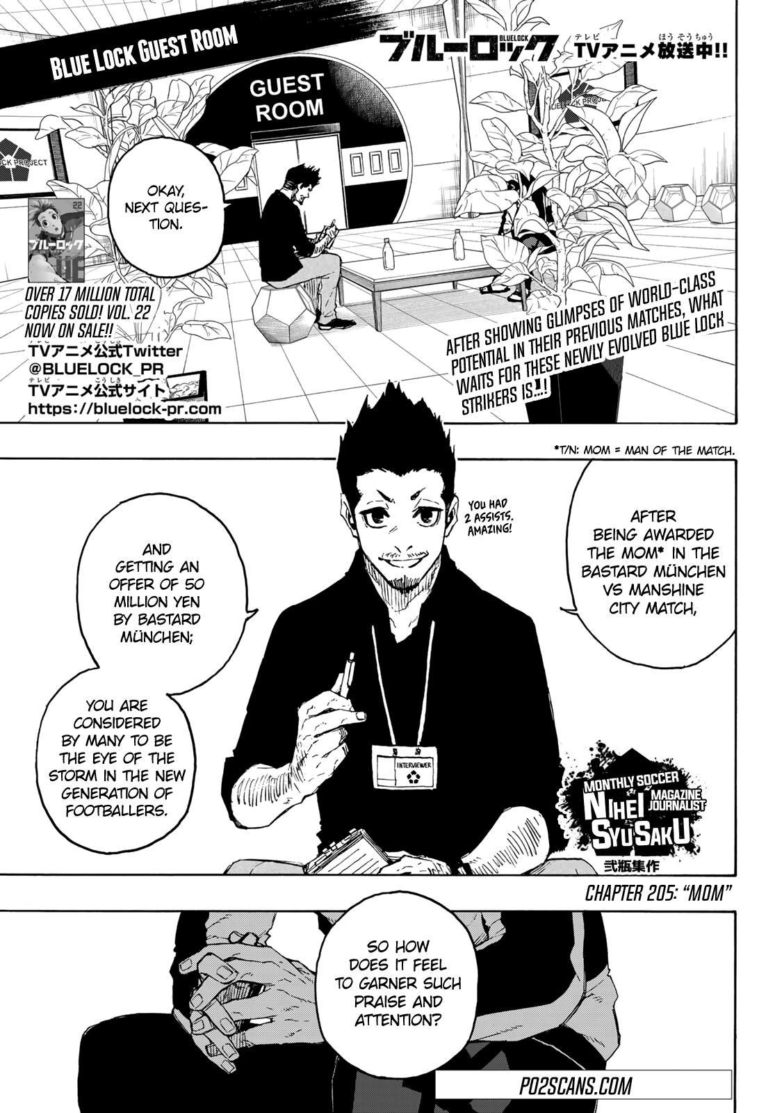 Blue Lock Chapter 205: Mom - Picture 2