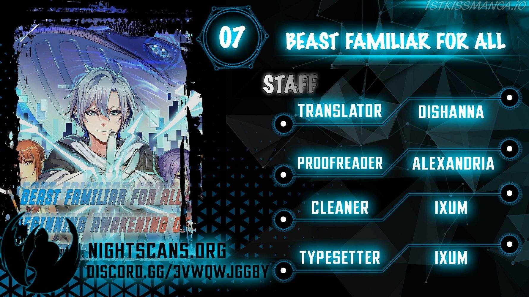Beast Familiar For All: Beginning Awakening Of Mythical Talents Chapter 7 - Picture 1