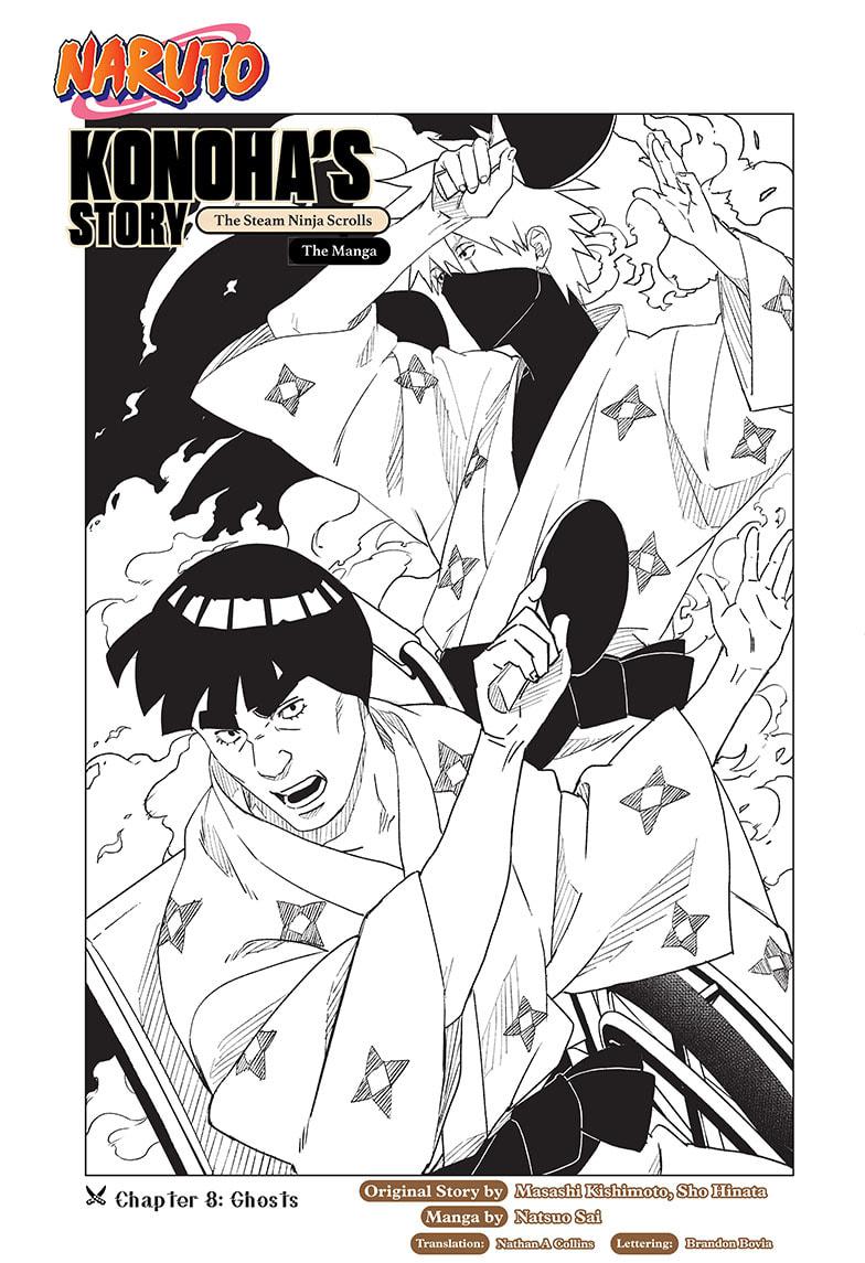 Naruto: Konoha's Story - The Steam Ninja Scrolls: The Manga Chapter 8 - Picture 1
