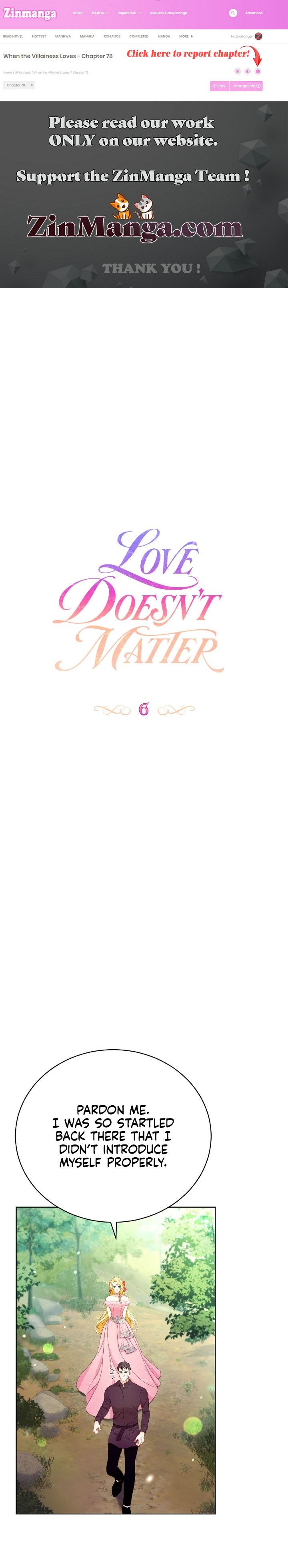 Love Doesn’T Matter Chapter 6 - Picture 1