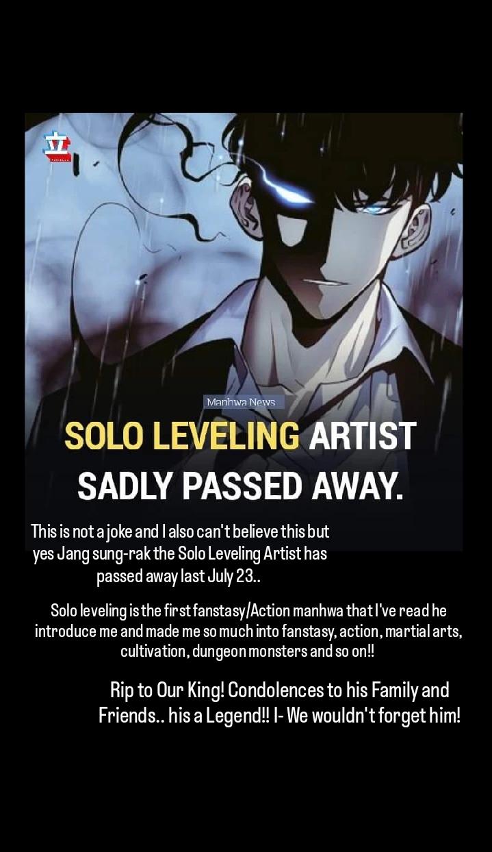 Solo Leveling Notice. : Sad News - Picture 1