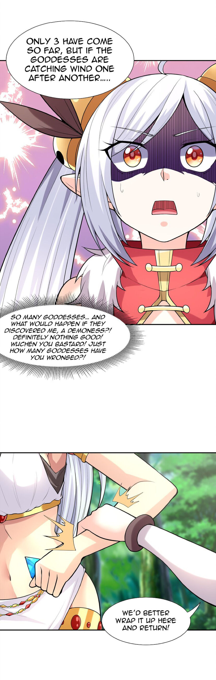 My Harem Is Entirely Female Demon Villains Chapter 37 - Picture 3