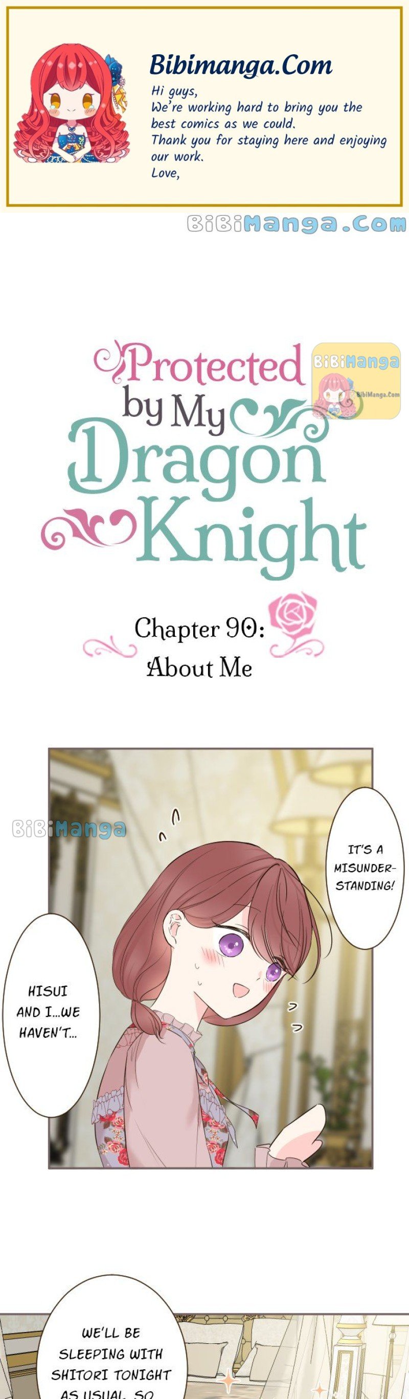 Protected By My Dragon Knight Chapter 90 - Picture 1