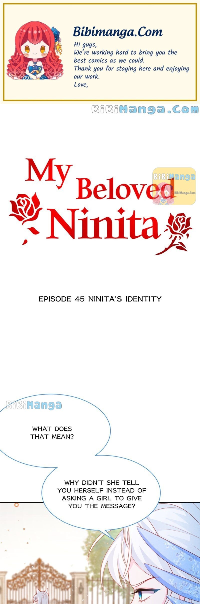 My Beloved Ninita Chapter 45 - Picture 1
