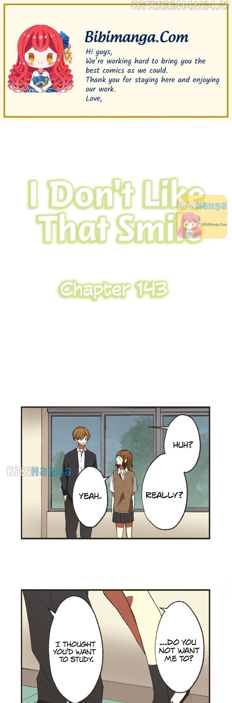 I Don’T Like That Smile Chapter 143 - Picture 1