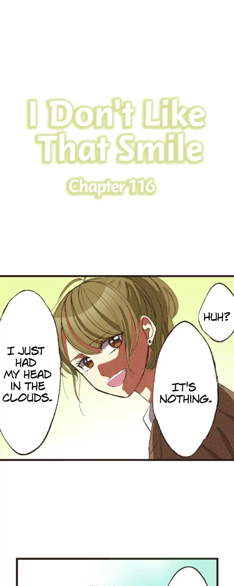 I Don’T Like That Smile Chapter 116 - Picture 1