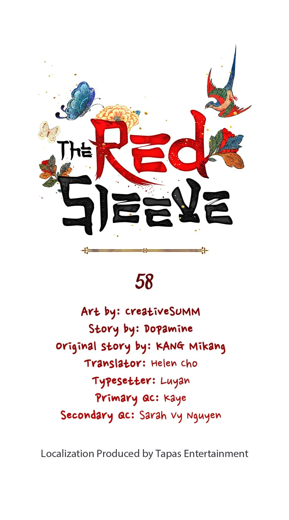 The Red Sleeve Chapter 58 - Picture 1