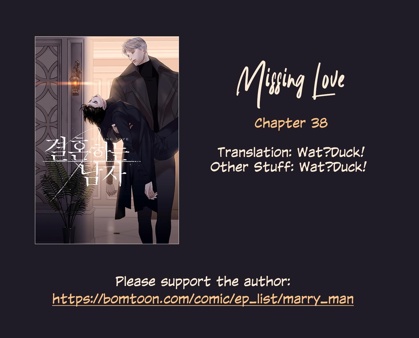 Missing Love: A Married Man - Page 1