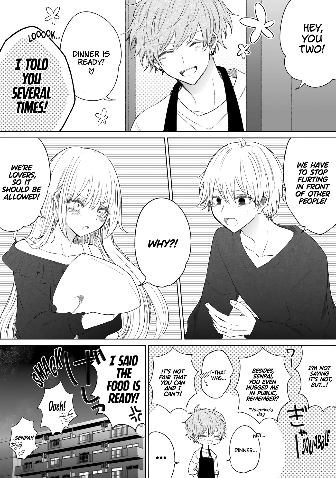 Ichizu De Bitch Na Kouhai Chapter 137: Story About Wanting You To Worry About Me More - Picture 1