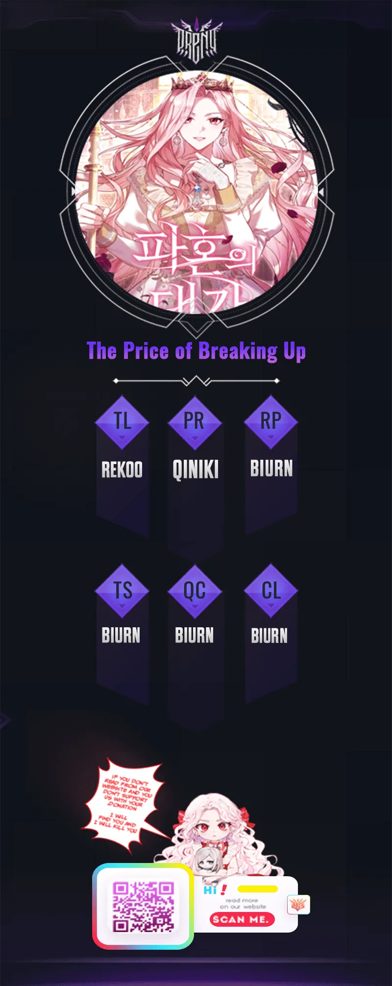 The Price Of Breaking Up - Page 1