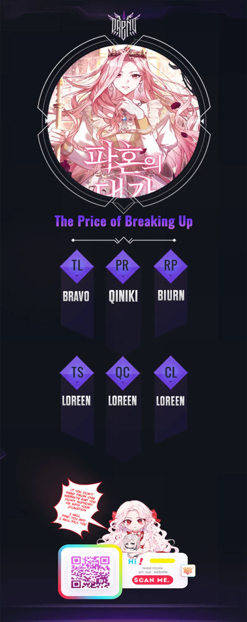 The Price Of Breaking Up Chapter 0 - Picture 1