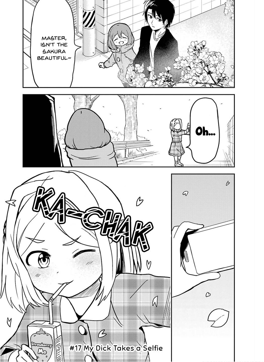 Turns Out My Dick Was A Cute Girl Vol.2 Chapter 17: My Dick Takes A Selfie - Picture 1