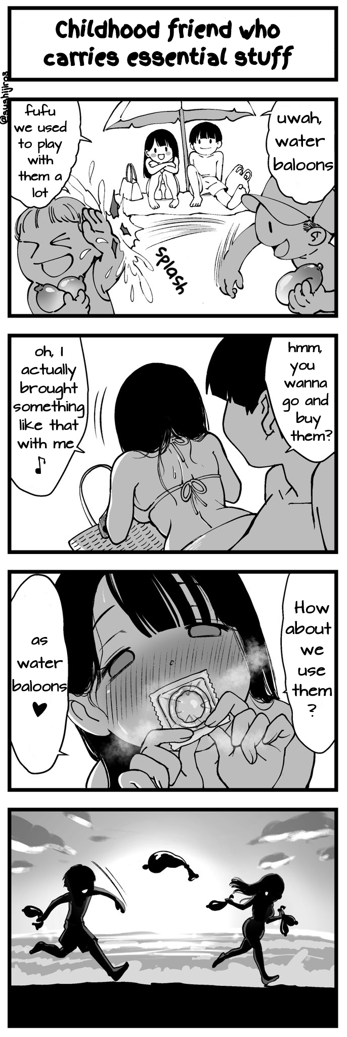 A Childhood Friend Who Gets Horny No Matter How Hard You Try - Page 1