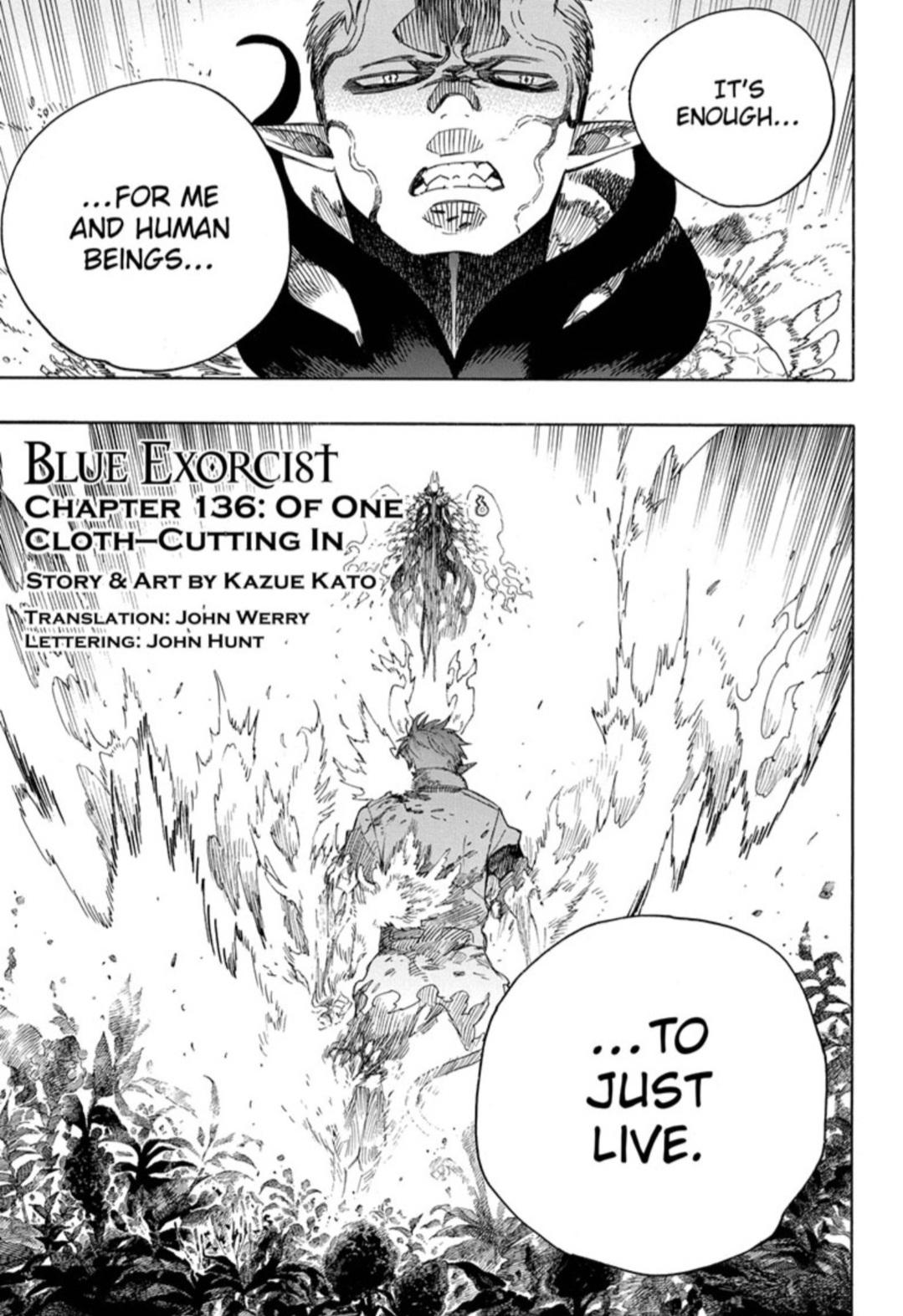 Ao No Exorcist Chapter 136 - Picture 2