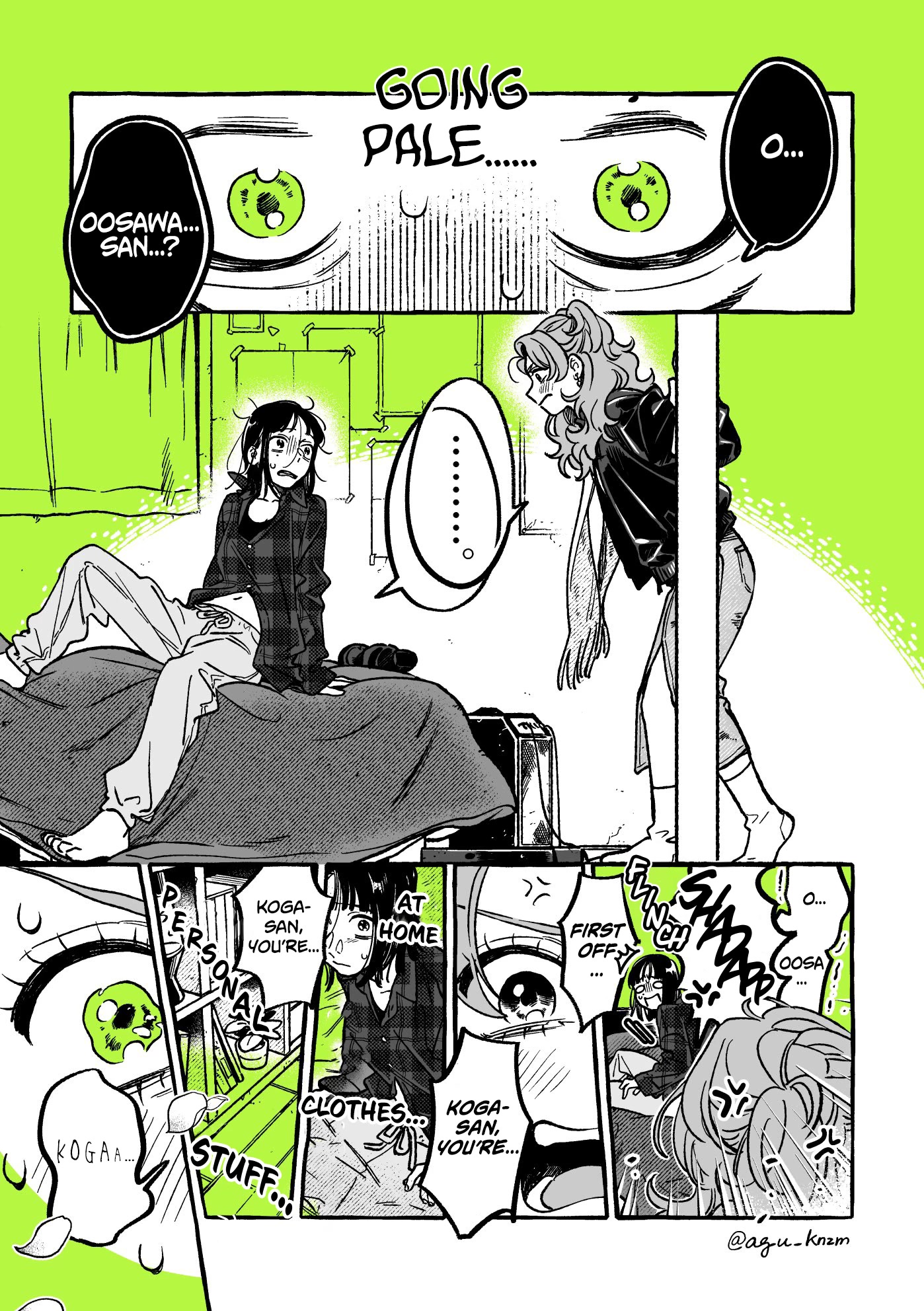 The Guy She Was Interested In Wasn't A Guy At All Chapter 38: She Came To The Bedroom Of Her Oshi (A Girl) - Picture 1