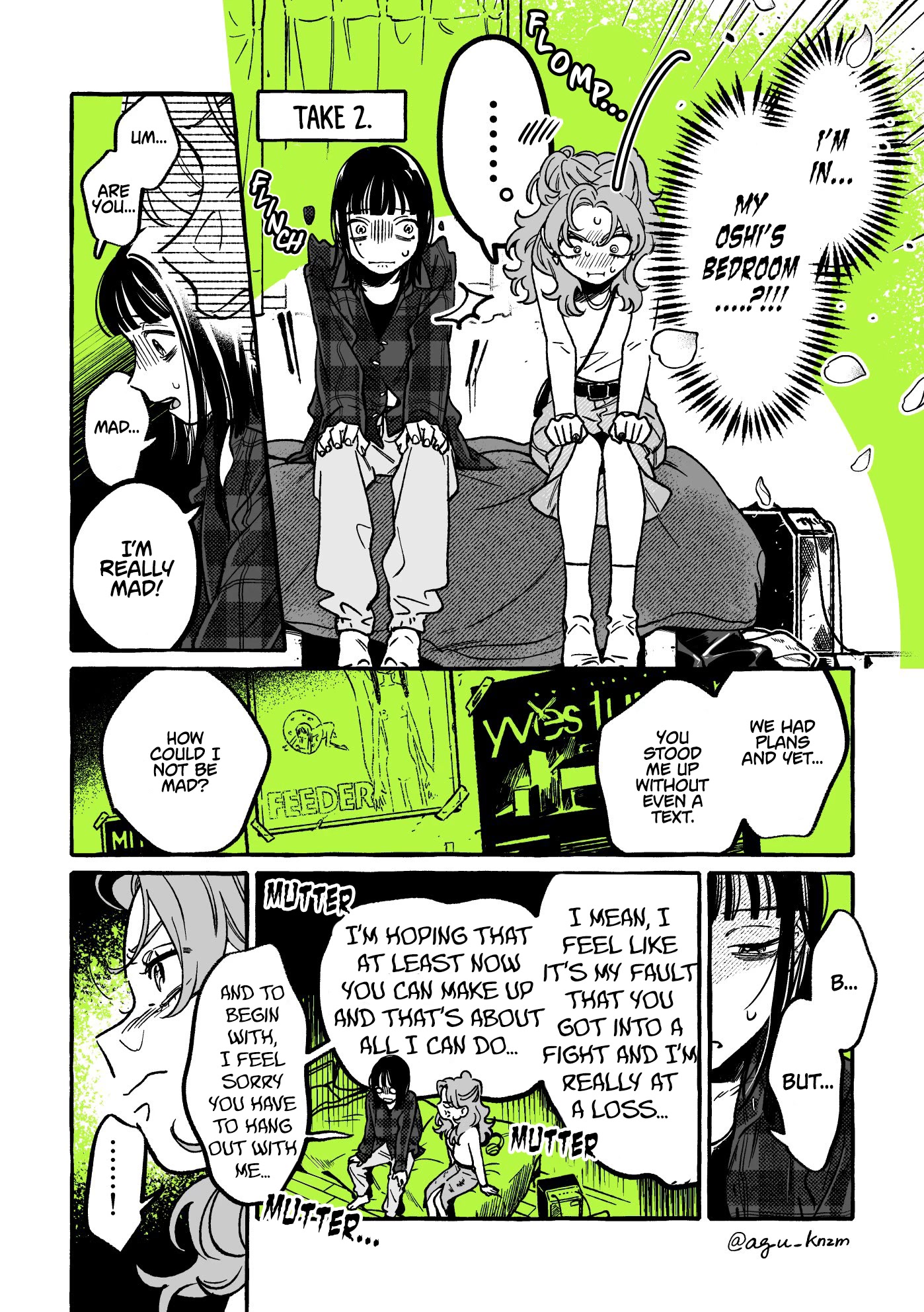 The Guy She Was Interested In Wasn't A Guy At All Chapter 38: She Came To The Bedroom Of Her Oshi (A Girl) - Picture 2